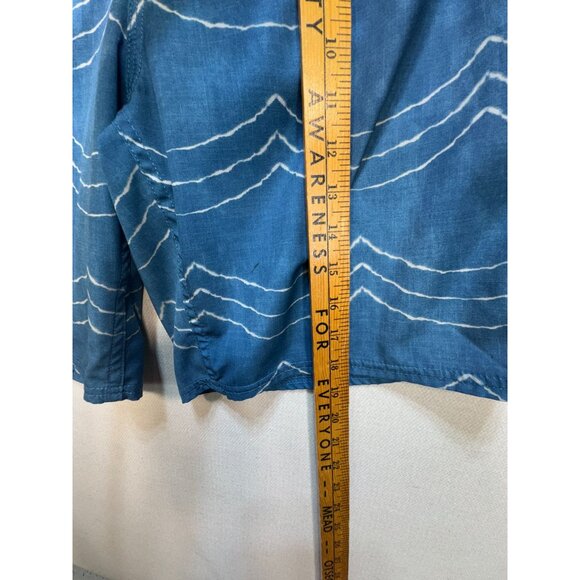 Reef Men's Board Shorts Wave Surf Swim Trunk Cargo Pocket Size 33 Blue Stretch - Picture 6 of 7